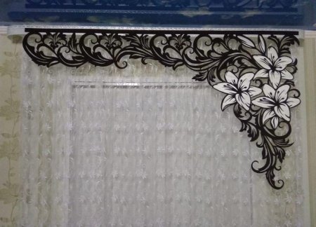 Узорчатые ламбрекены