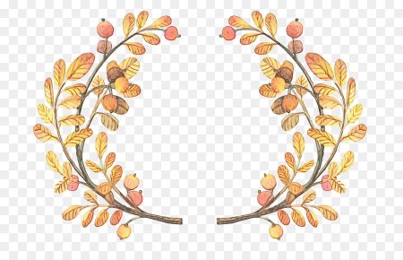 Осенний бордюр