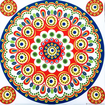 Вятская Дымковская роспись