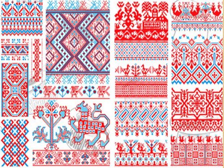 Узоры декоративно прикладного искусства
