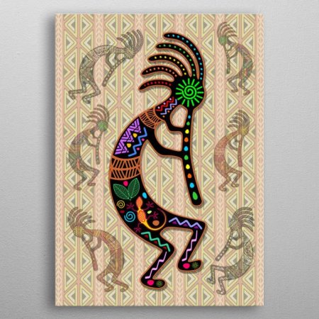 Кокопелли ящерица