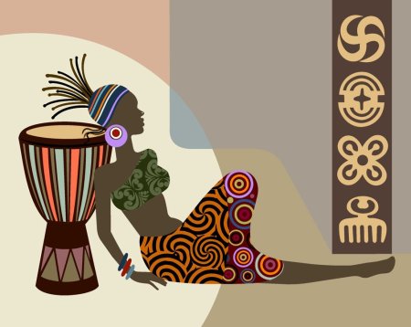 Узоры в африканском стиле