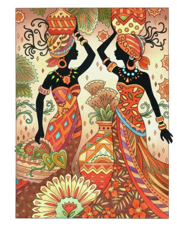 Этнический стиль в живописи