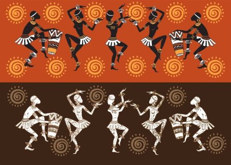 Орнаменты североамериканских индейцев Навахо