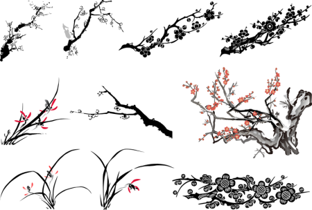 Орнамент в японском стиле