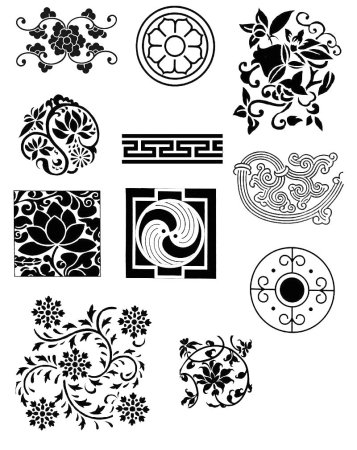 Большая волна в Канагаве вектор