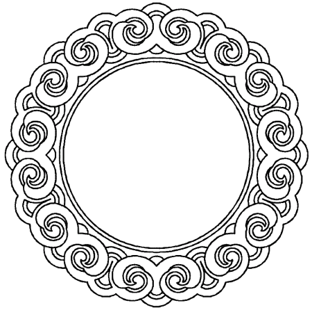 Орнамент в круге