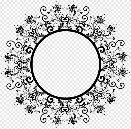 Круглый узор