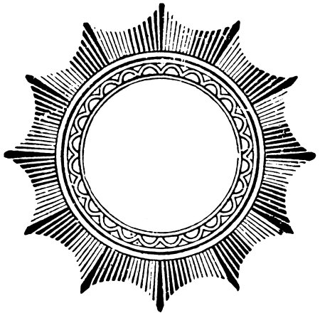 Круглый узор для печати