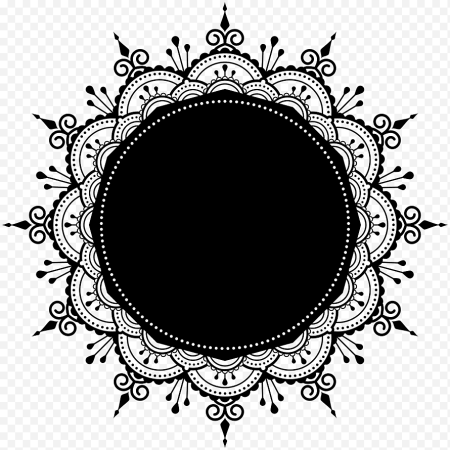 Круглый узор