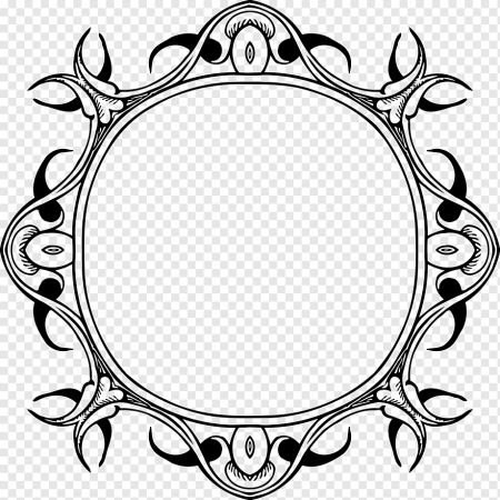 Узор в круге