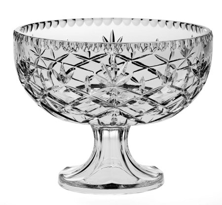 Салатник на ножке Crystal Bohemia "500pk", 25 см