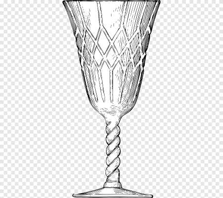 Фужер карандашом