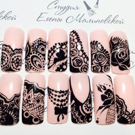 Узоры на ногтях
