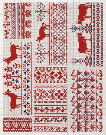 Великорусские узоры Далматова