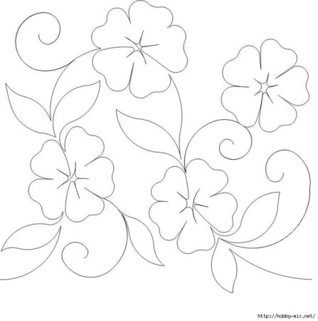 Трафареты для вышивки на ткани