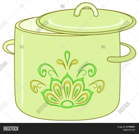 Кастрюля с узором