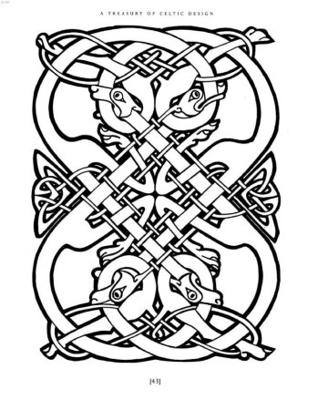 Дракон Celtic Knotwork