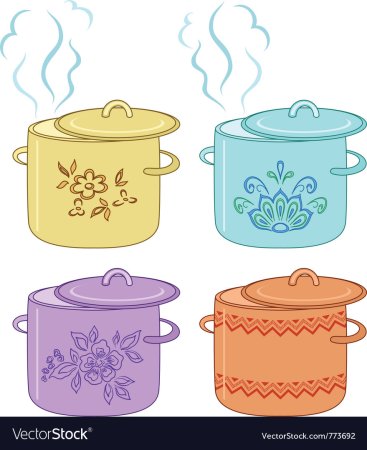 Кастрюля для рисования детям