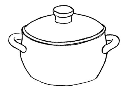 Посуда рисунок