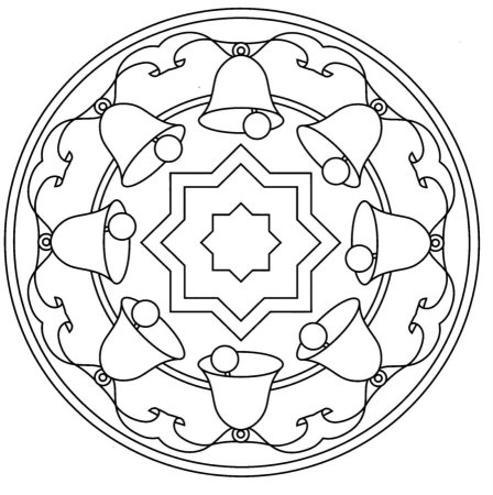 Рисование мандал с дошкольниками