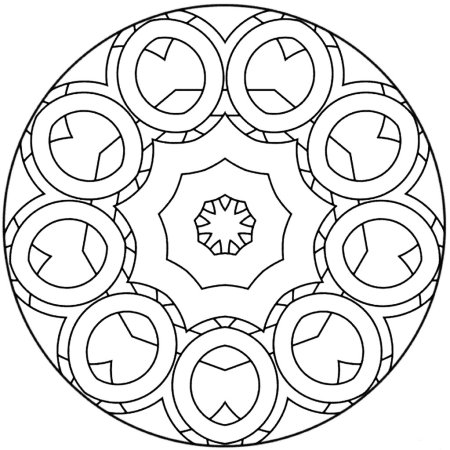Рисование мандал с дошкольниками