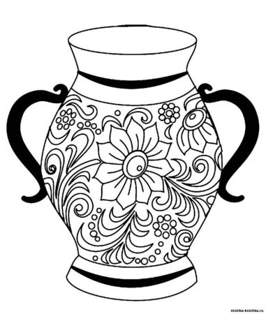 Хохлома раскраска