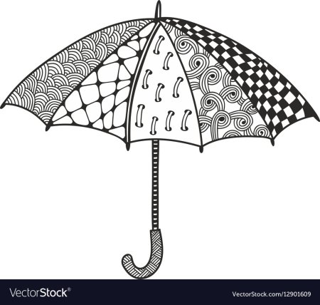Узор на зонтике