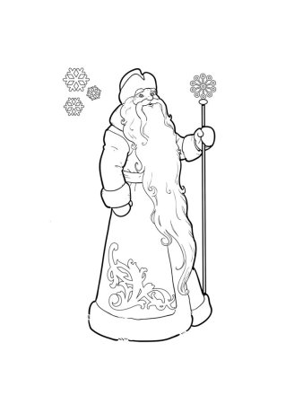 Трафарет "новогодний"