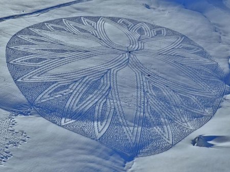 Орнамент снег