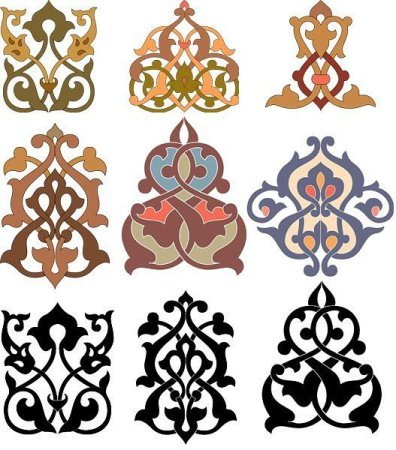 Восточный орнамент Арабеска