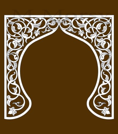 Резная арка