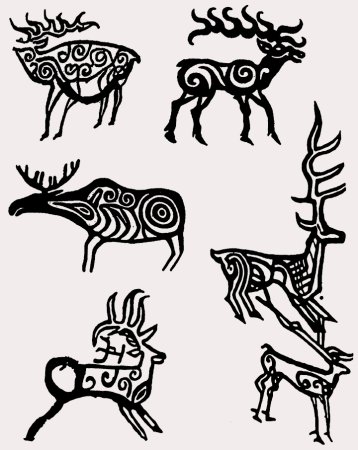 Орнамент народов Приамурья ульчи