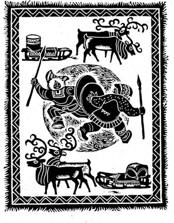 Орнамент на одежде Ханты и манси