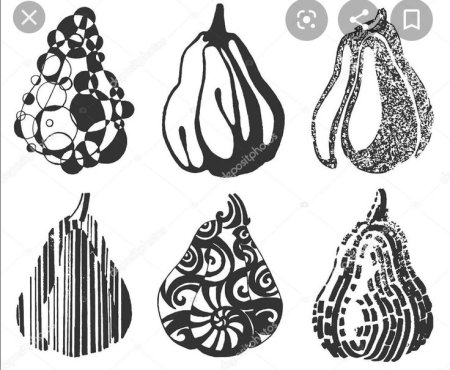 Стилизация овощей