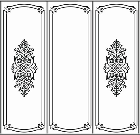 Узоры на фасадах мебели