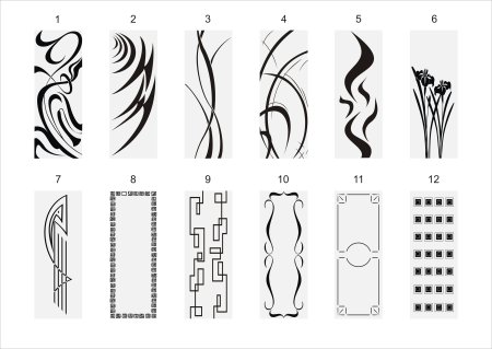 Векторная резная рамка