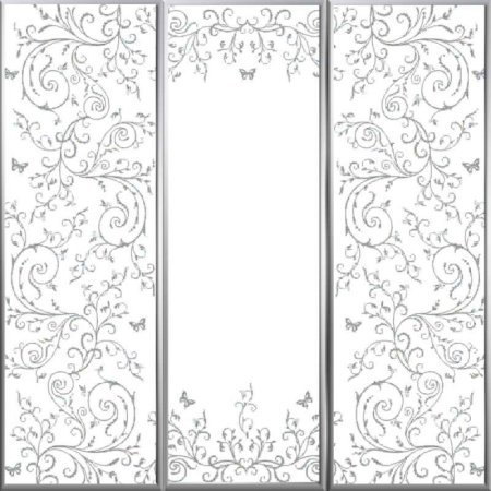 Пескоструйный узор на стекле