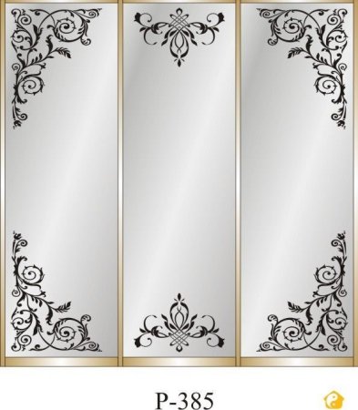 Трафаретные узоры на мебели