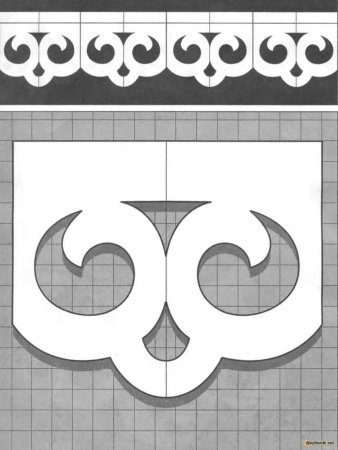 Трафареты для прорезной резьбы наличники для окон