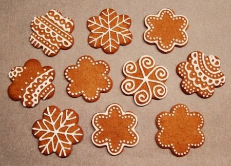 Легкое украшение пряников