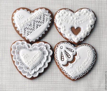 Имбирные пряники айсинг