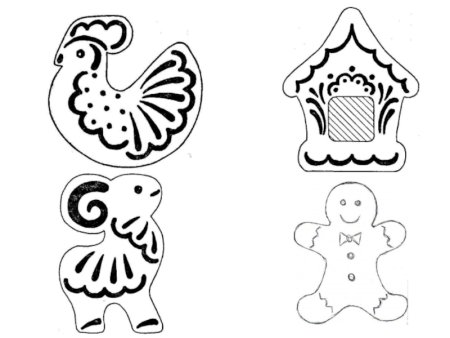 Трафареты для козулей