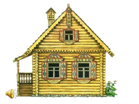 Декор русской избы снаружи