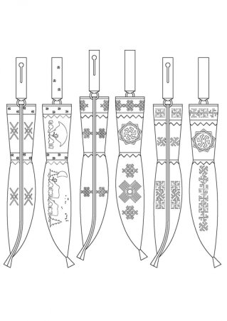 Орнамент для ножа