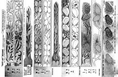 Орнамент для тиснения на коже