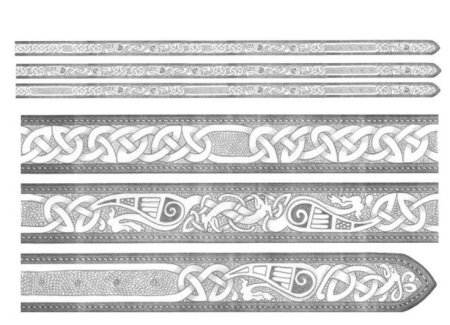 Узоры для тиснения на ремне