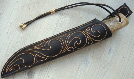 Орнамент на ножны для ножа