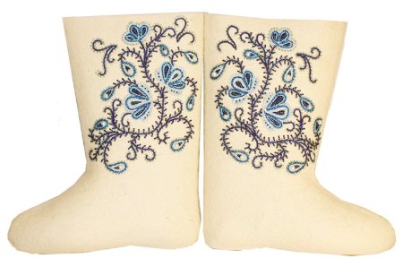 Ковбойские сапоги контур