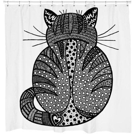 Кошка в графике